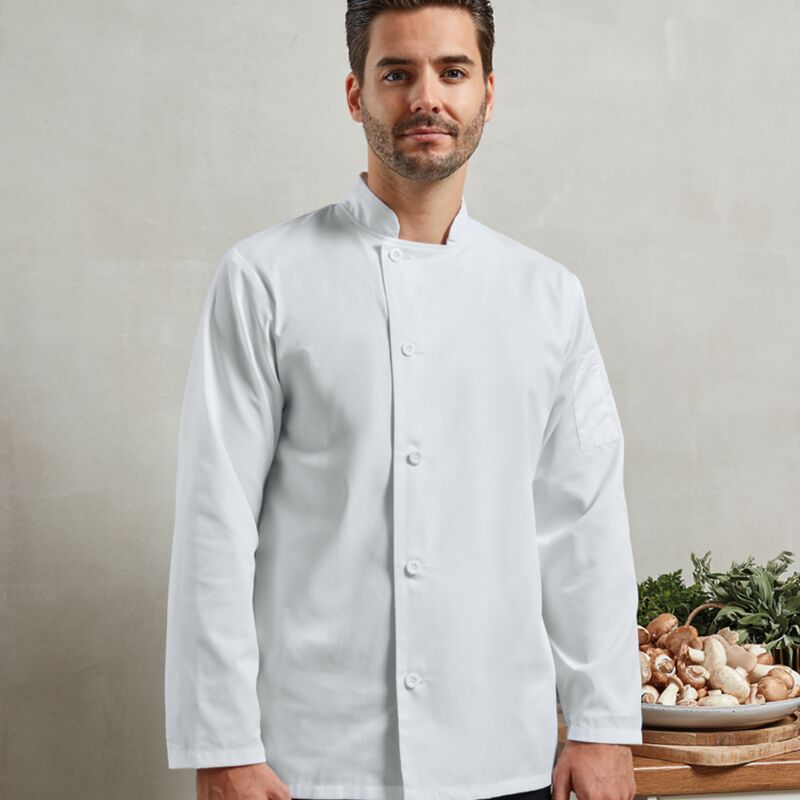 Premier Essential Long Sleeve Chef's Jacket Thumbnail