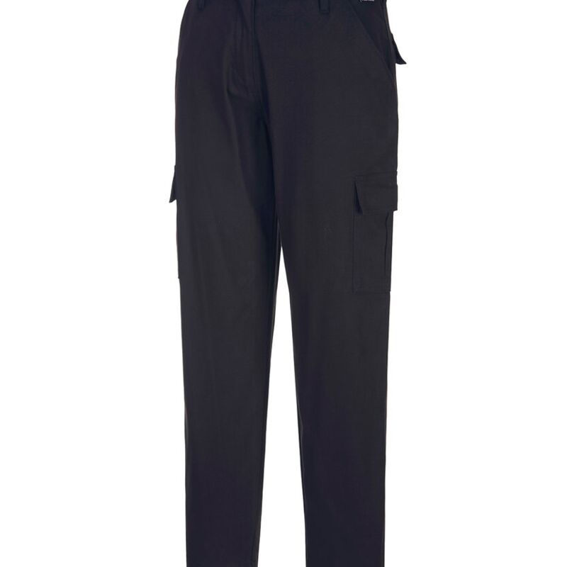 Women's stretch cargo trousers (S233) slim fit Thumbnail