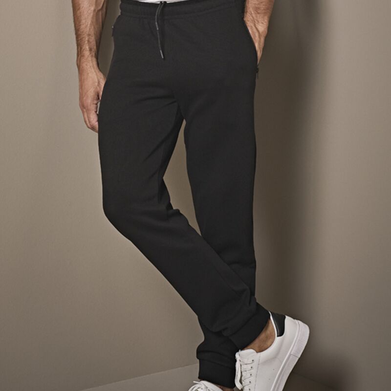 Tee Jays Ribbed Interlock Sweat Pants Thumbnail