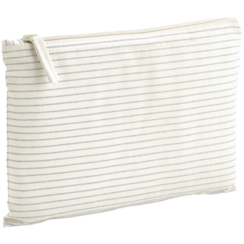 Westford Mill Striped Organic Cotton Accessory Pouch Thumbnail