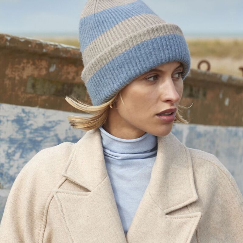 Colour block beanie Thumbnail