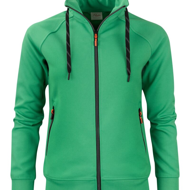 Ladies Jog Full Zip Sweatshirt Thumbnail