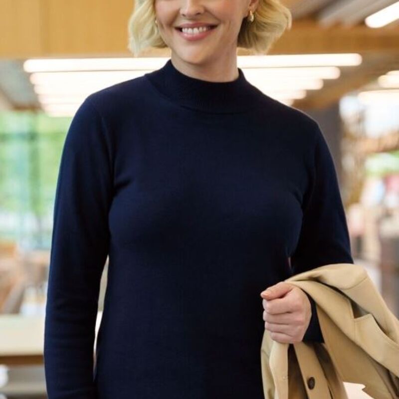 Golden Turtleneck Jumper Thumbnail