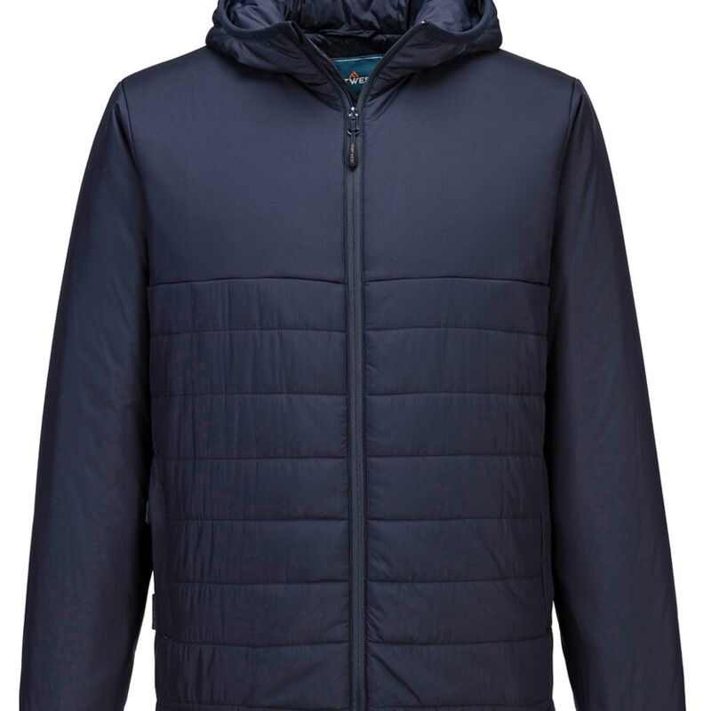 Professional hooded insulated baffle jacket (S608) Thumbnail