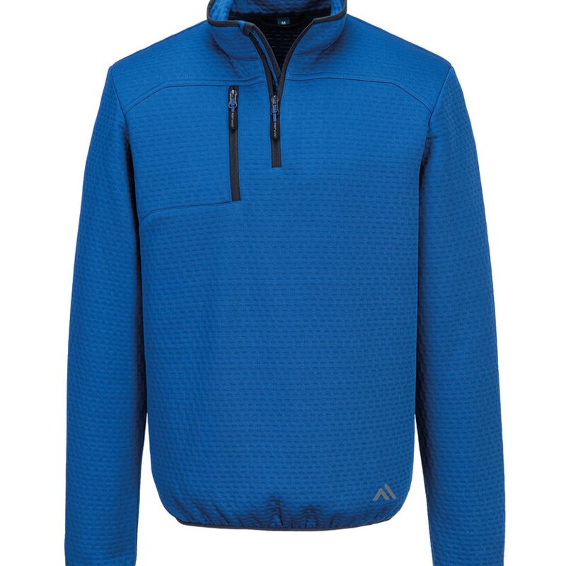 KX3 Sport textured ¼-zip sweatshirt (KX376) Thumbnail