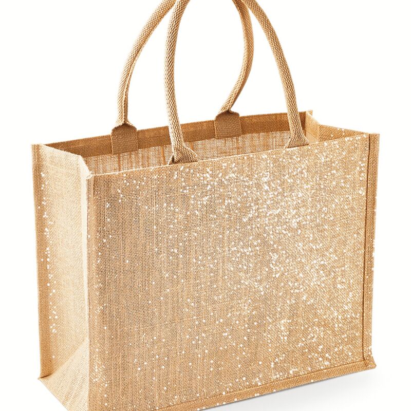 Westford Mill Shimmer Jute Shopper Thumbnail