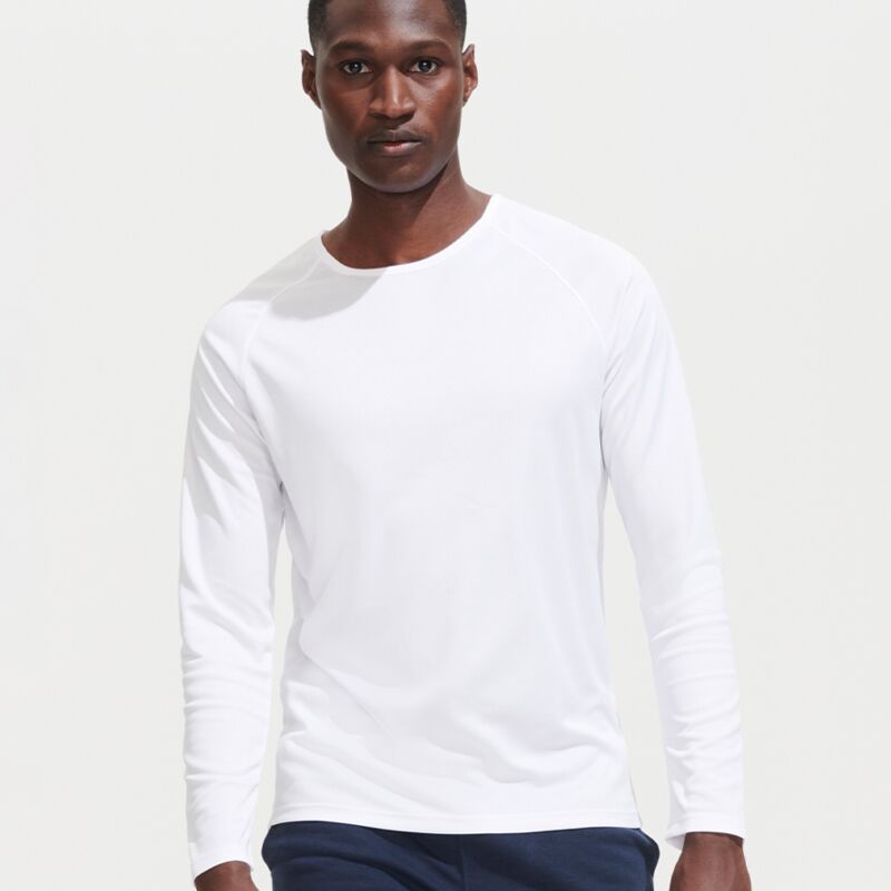 SOL'S Sporty Long Sleeve Performance T-Shirt Thumbnail