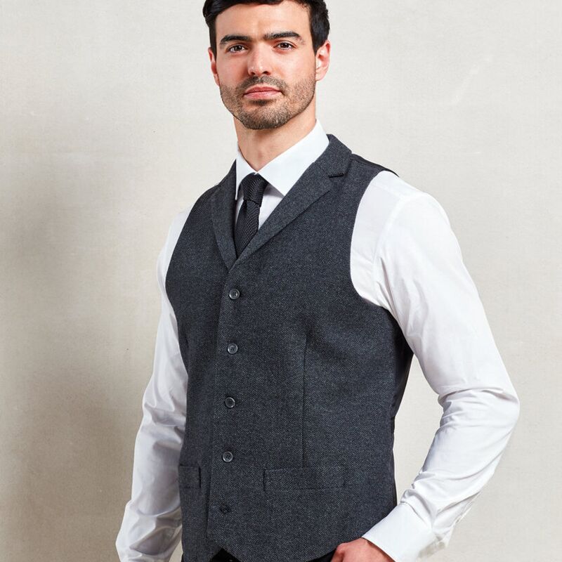 Herringbone waistcoat Thumbnail