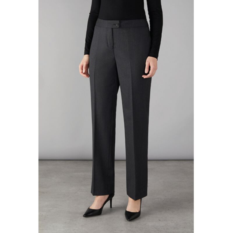Regent Ladies Trousers - Tailored Fit Black Thumbnail