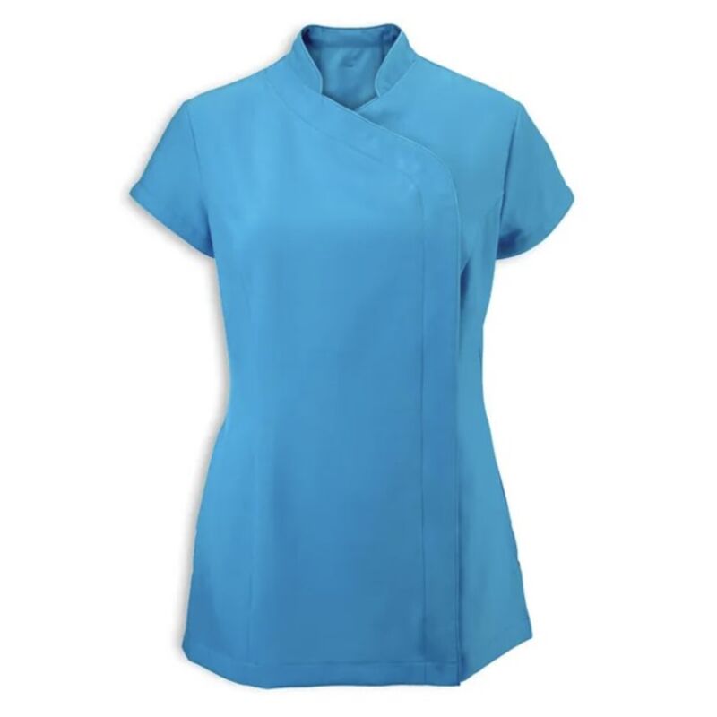  Zipped Wrap Tunic - Peacock Thumbnail