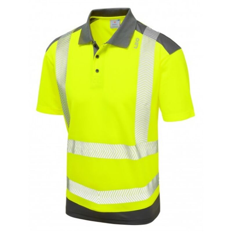 ECOVIZ- PEPPERCOMBE Coolviz Plus Polo Shirt Thumbnail