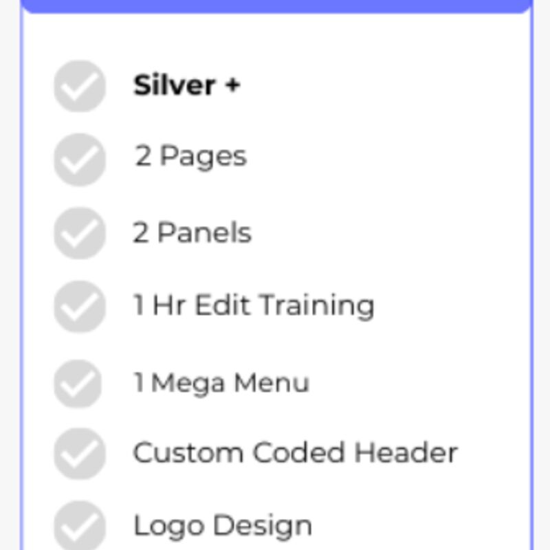 Gold Website Plan Thumbnail