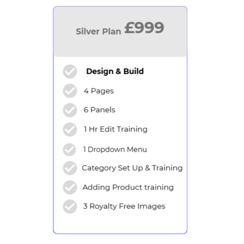 Website Silver Plan Thumbnail