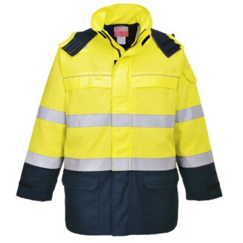 Bizflame Rain+ Hi-Vis Multi-Norm Constrast FR Jacket Thumbnail