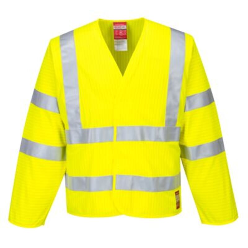Bizflame Hi-Vis FR Long Sleeve Vest Thumbnail