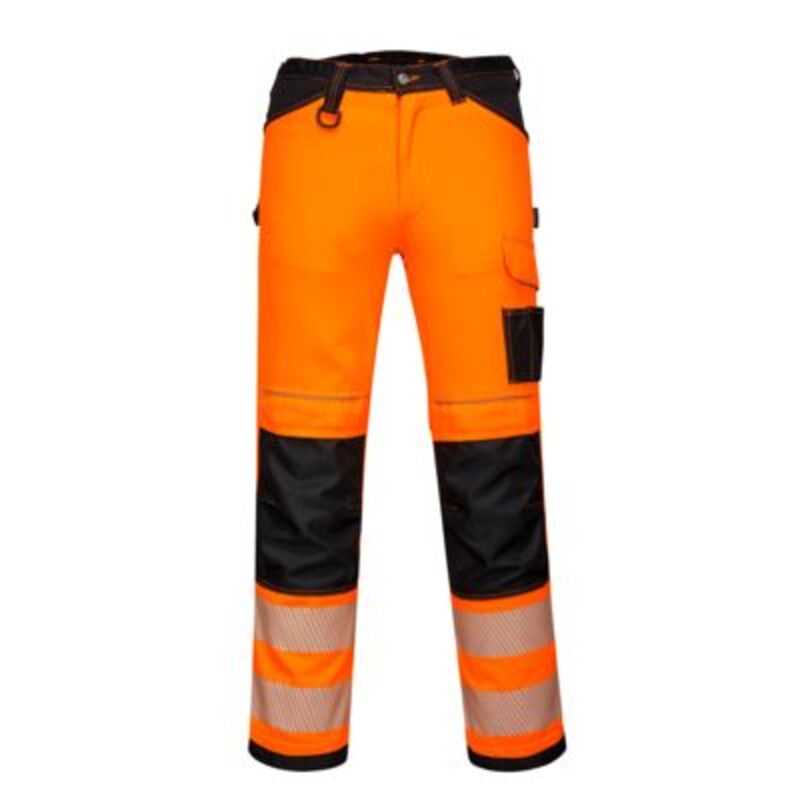 PW3 Hi-Vis Lightweight Stretch Work Trousers Thumbnail