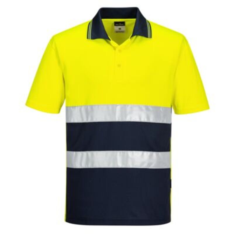 Hi-Vis Lightweight Contrast Polo Shirt S/S  Thumbnail