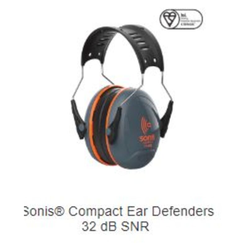 Sonis Compact Low Profile Ear defenders  Thumbnail