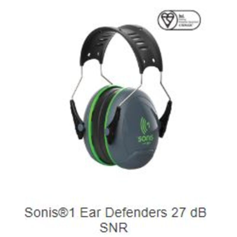 Sonis 1 Ear defenders  27db  SNR Thumbnail