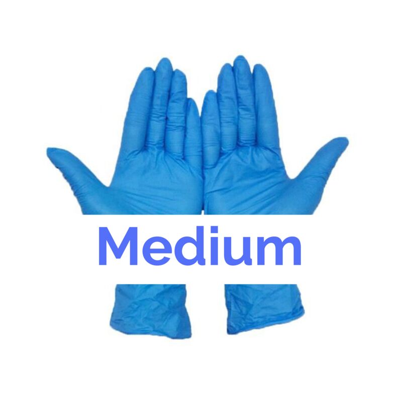 SALE V19-12: Medium (100 Box) Nitrile Gloves Thumbnail